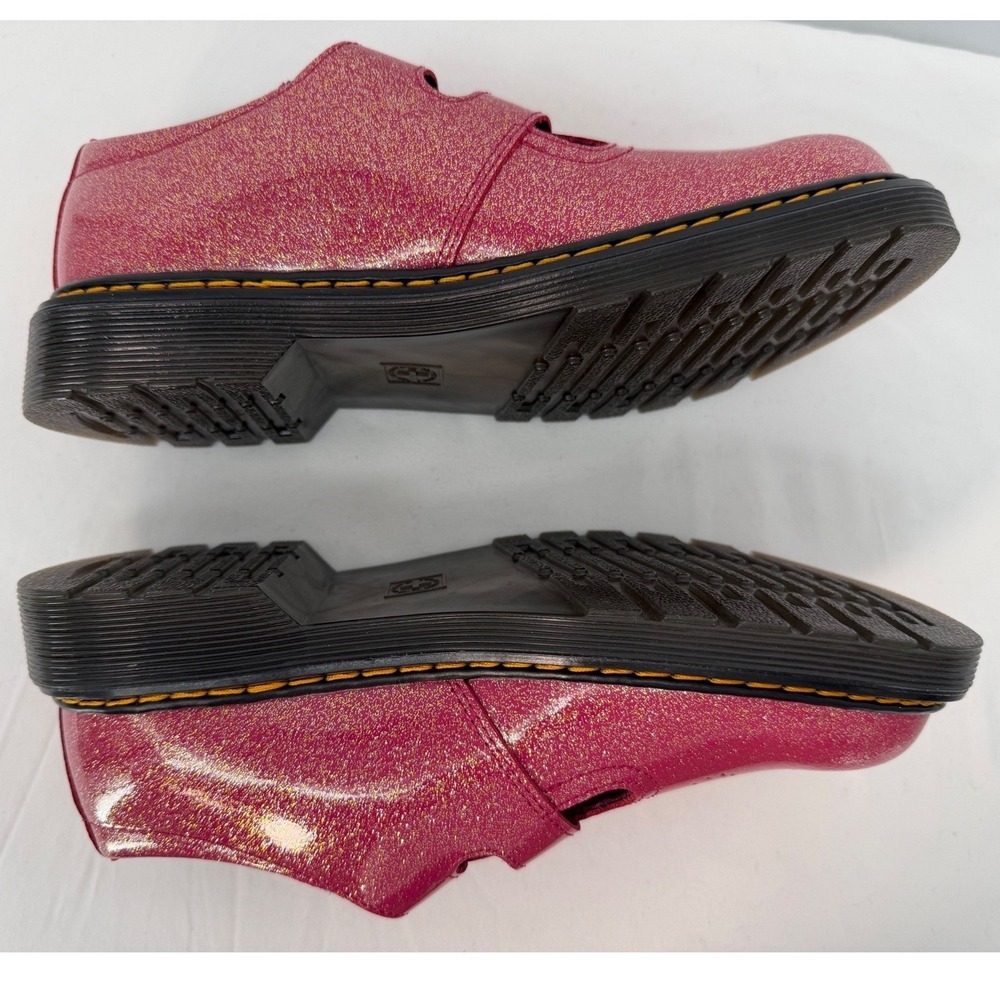 Dr. Martens 8065 Y Pink Glitter Mary Jane Double Strap Shoes 6 Whimsigoth 107-06 - Picture 16 of 16
